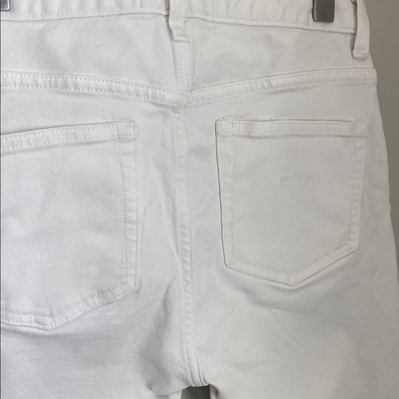 EVERLANE Mid-Rise Skinny Ankle Jeans Women 26 White Denim - Picture 8 of 12